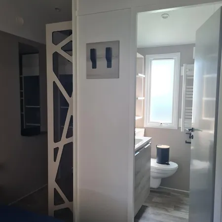 Mobilhome Climatise 6-8 La Palmyre 4 Etoiles キャンプ場 *
